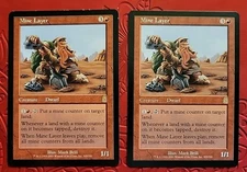 MTG Mine Layer x2 NM ~Odyssey (Magic the Gathering)*Free Shipping*