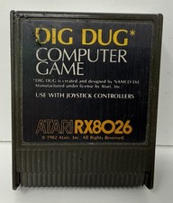 Atari 400 800 XL XE Game Cartridge - Q*bert by Parker Brothers - Tested! image