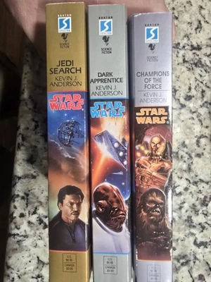 Star Wars: The Jedi Academy Trilogy Volumes 1-3 Kevin J. Anderson. PB set 1sts - Image 1 of 4