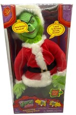 Vintage Dr Suess How The Grinch Stole Christmas Transforming Talking Doll 2000