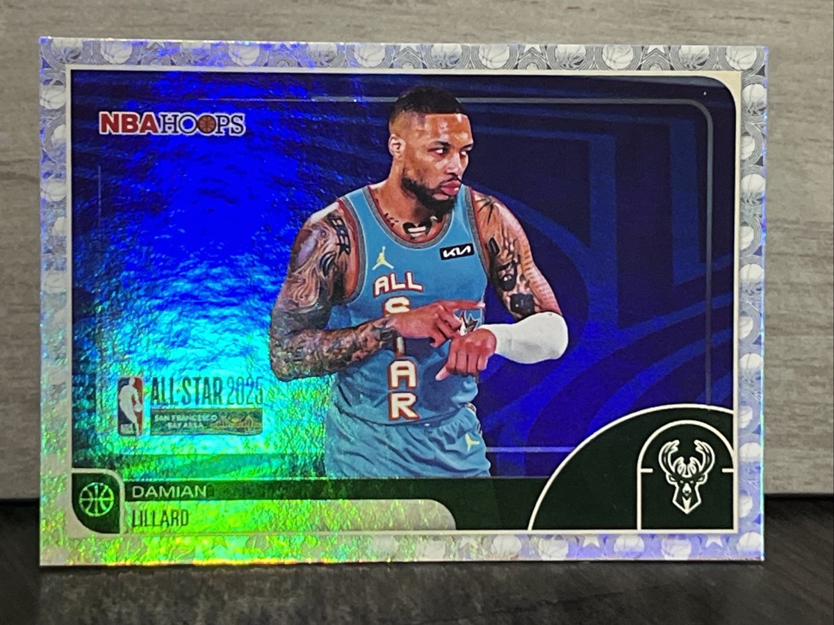 Damian Lillard 2025-26 NBA Hoops Holo Foil All-Star #274 Trail