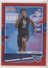 2020 Panini Donruss Rookie Press Proof Red Kristian Fulton #259 03gt