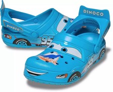 NEW Dinoco Lightning Mcqueen Crocs