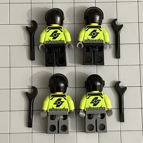 Lego City Monster Truck 60055 Lot Of 4 Minifigures Minifigs D1 48