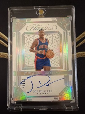 2024-25 Panini Flawless  Framework  Joe Dumars Auto /25