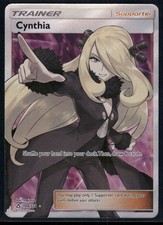 Cynthia 148/156 Ultra Prism Full Art Trainer Pokémon Card 2018