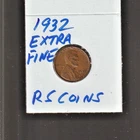 1932  XF  LINCOLN  CENT ~ TOUGH TO GET HIGH GRADE **EXTRA FINE** #35V free ship