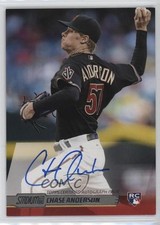 2014 Topps Stadium Club Auto Chase Anderson #SCA-CA Auto 3cy