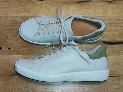 Ecco Soft Leder Herren Sneakers Gr. 43 Top Zustand Wechselfußbett
