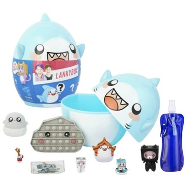 LankyBox Giant Thicc Shark Mystery Egg with Exciting 8 Toys and bottle
