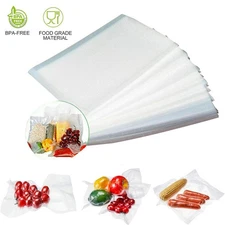 100-4000 Vacuum Sealer Bags 6"x10" Embossed Precut Seal Food Saver Storage Bags