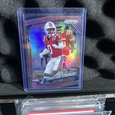 2025 Prizm Christian Gonzalez Pigskin /180