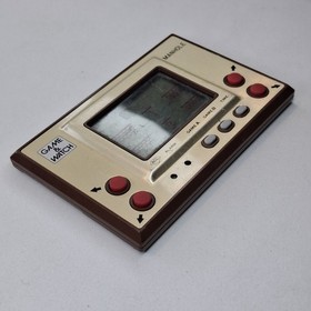 Nintendo Game & Watch Manhole 1981 Handheld LCD LSI Game MH-06 Brown