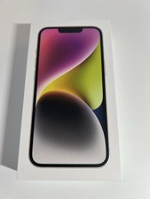 Box Only Apple iPhone 14 Purple 128GB NO PHONE EMPTY BOX ONLY