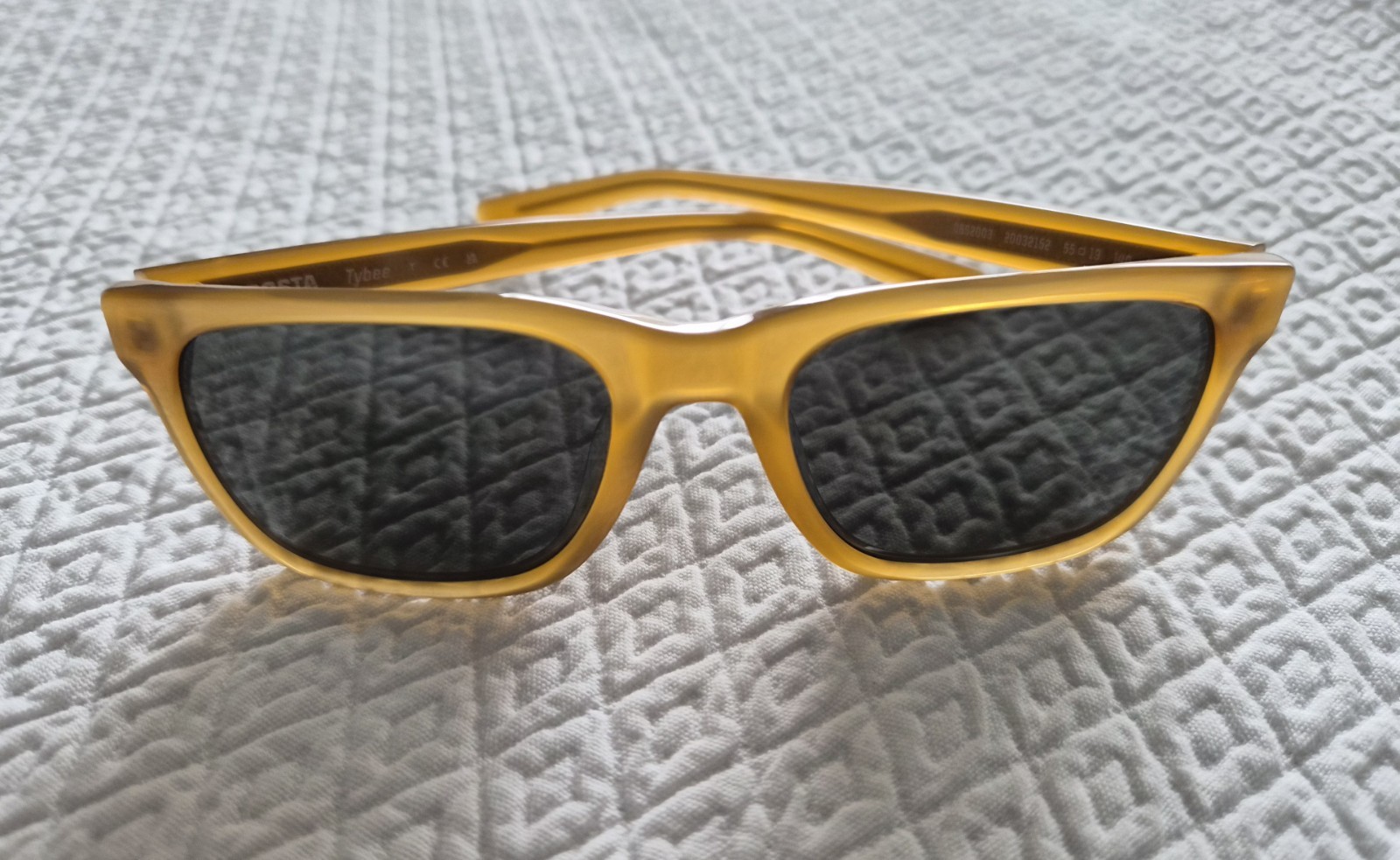 Costa DEL Mar Tybee Polarized Sunglasses Sun RAY WITH Grey Lens NWOT