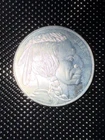 US 1 oz .999 SILVER ROUND by Native American/Buffalo Design!