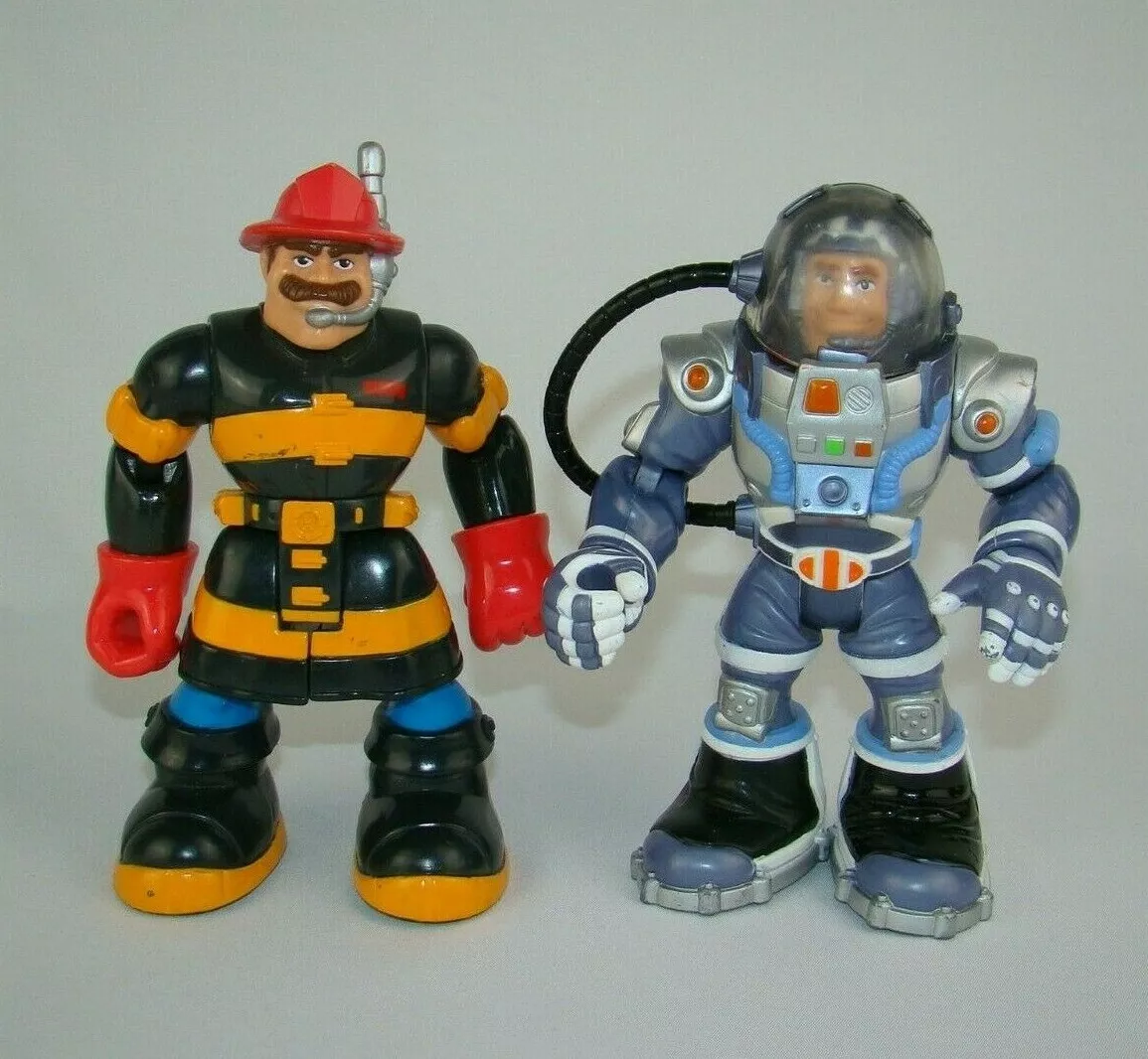 Fisher Price Rescue Heroes Lot of 2 Action Figures 6
