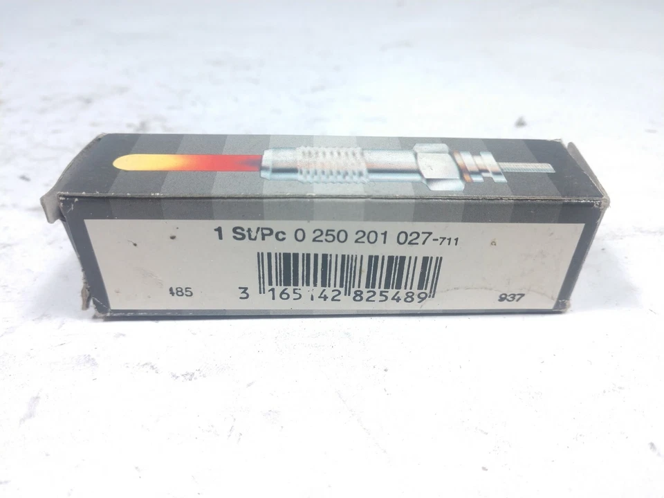 Bujía incandescente diésel Bosch 0250201027 se adapta a 85-86 BMW 524td Foto 2 de 2