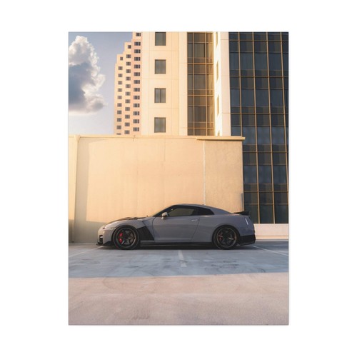 Nissan R35 GTR High Resolution Museum Quality Vertical Canvas Print #020 - Picture 2 of 10