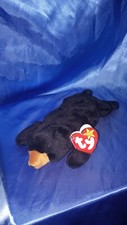 Ty Beanie Baby - Blackie The Bear - Style 4011 - 1994/1993 Very Rare Tag Errors 