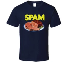Spam Vintage Label Poster Worn Look T Shirt