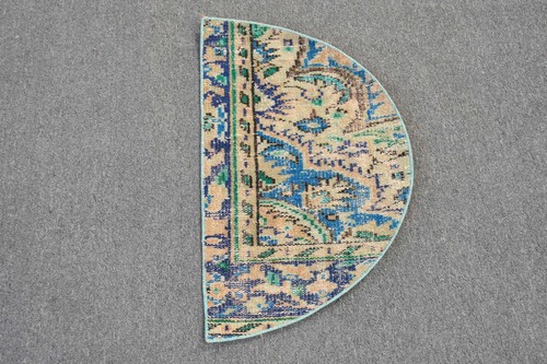 Turkish Rug, 2.5x1.5 ft Small Rug, Vintage Rug, Home Decor Rug, Antique Rug - Picture 3 of 6