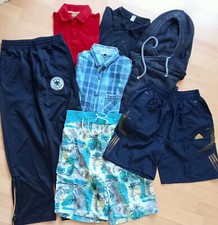 Kleidungspaket 7 teilig Kindersachen Junge Gr. S - XS Adidas Trigema