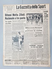 Gazzetta Dello Sport August 9 1966 Milan - Franz Josef Kemper-Bitossi-Motta