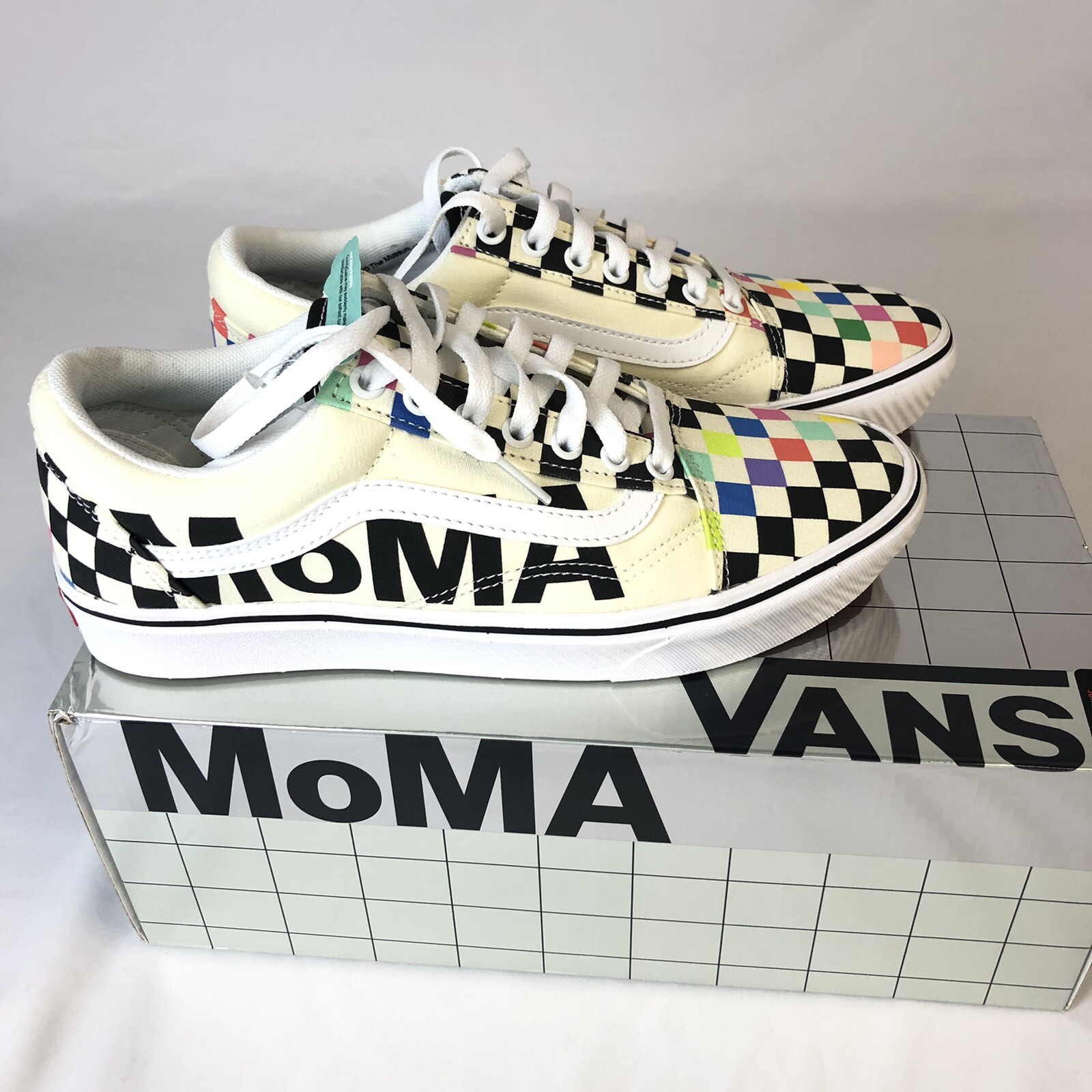 Vans Shoes Mens 8.5 Womens 10 X MoMA 