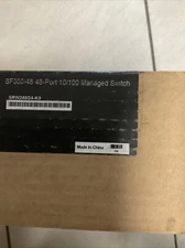 Cisco SF300-48 SRW248G4-K9 48 Port 10/100 Managed Switch 