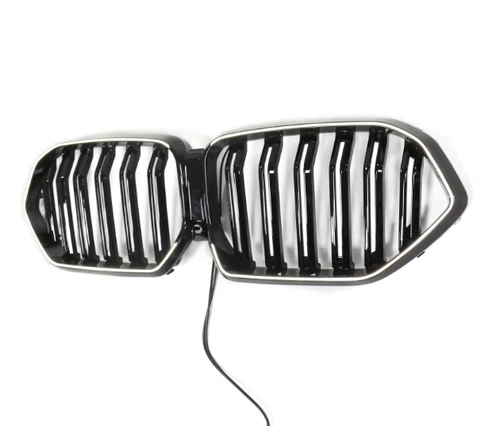 Pour vendu BMW X6 G06 2019 -2024 Feux LED Voiture Grille Maille Avant Double Ligne