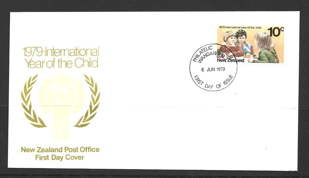 New Zealand 1979 International Year of the Child FDC Unaddressed Mint Condition