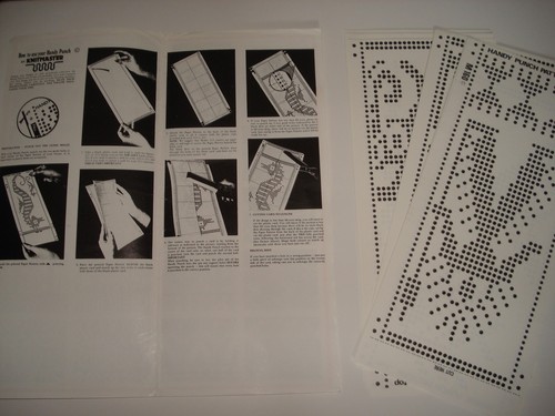 Empisal Knitmaster Handy Punch Patterns Set Number M1008 - Picture 2 of 2