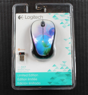 Logitech - Design Collection Wireless Optical Mouse - Limited Edition M317C