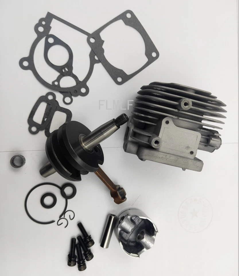 Kit de cilindros FLMLF 4 pernos 32cc actualización 36cc para motores de coche de radiocontrol de 1/5 HPI BAJA LOSI Foto 4 de 4