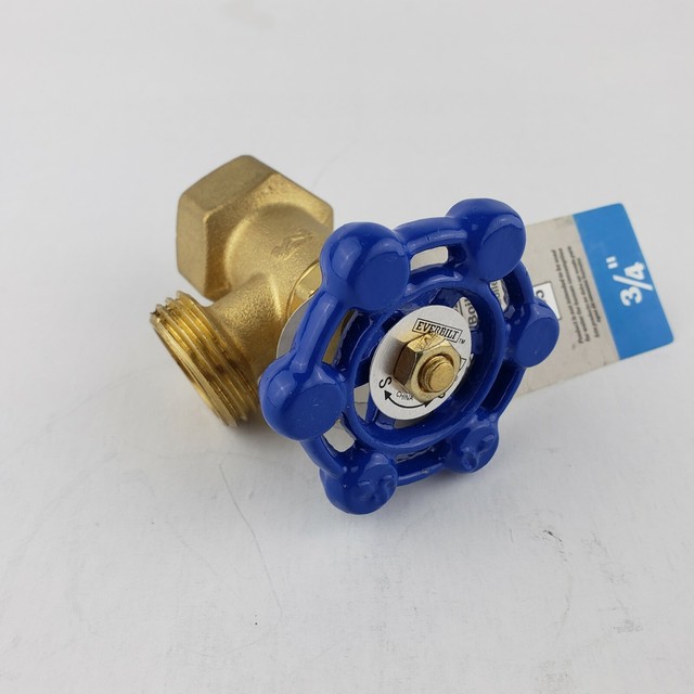 Everbilt 3/4" Brass Boiler Drain Valve FIP X MHT 105 SKU 703 933 102