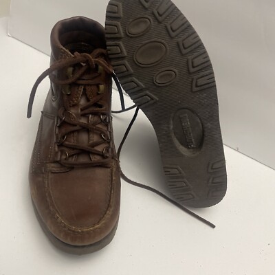 Florsheim Outdoorsman Brown Leather Chukka Hiking Boots Mens  display picture 3