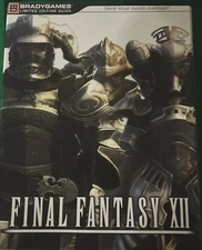 Final Fantasy XII Limited Edition Strategy Guide with Art Collection Brady Games