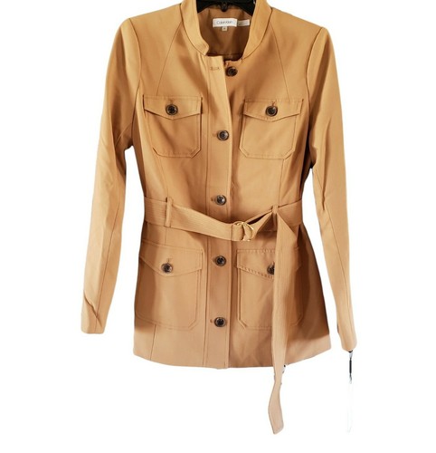 Belted Pocket Safari Jacket Women 