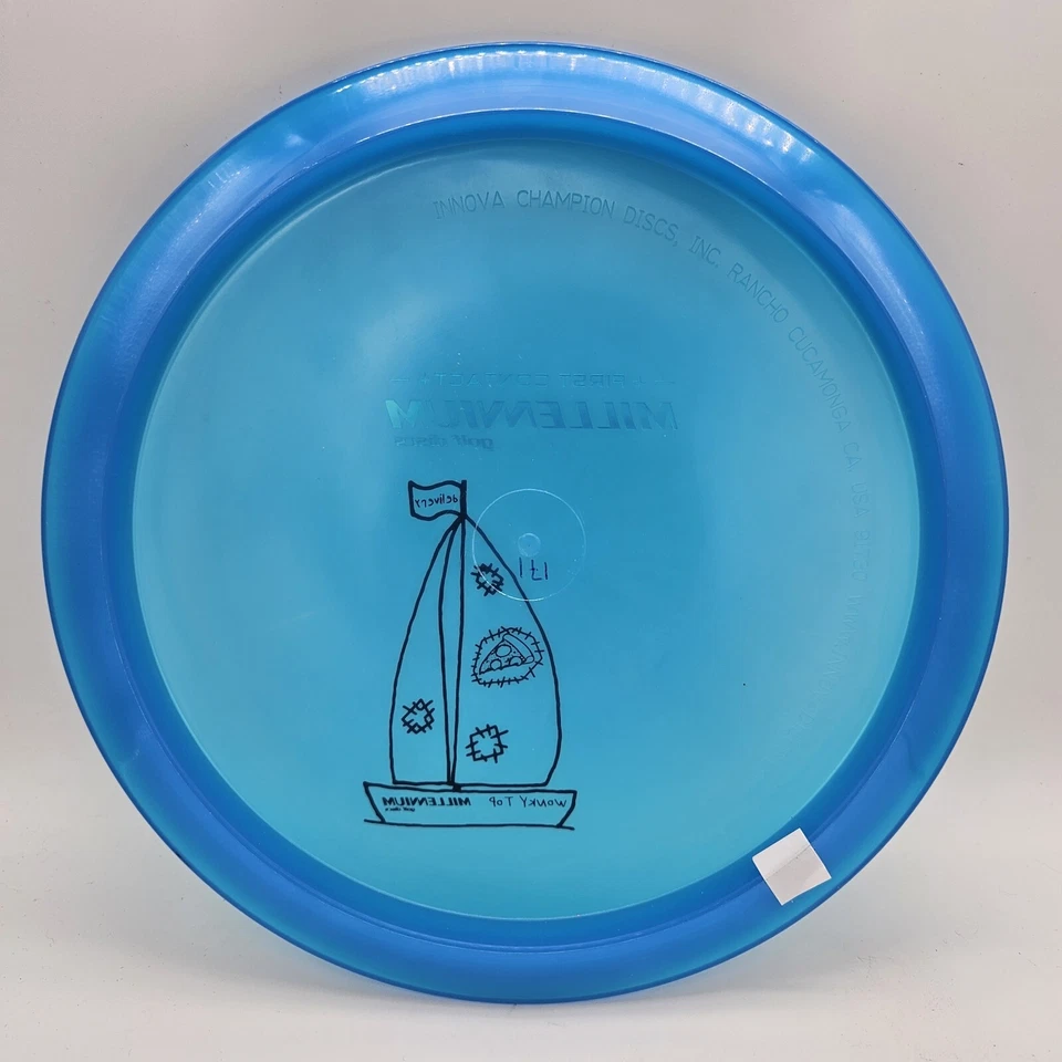 Millennium LE Quantum Vela - Top Wonky Primer Contacto Azul/Púrpura-Negro 171g Foto 3 de 3