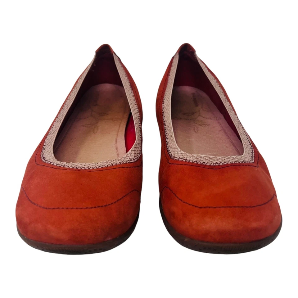 Patagonia Gilia Mujer Talla 10 Cuero Ballet Pisos Campos Amapola Foto 3 de 4