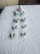 Disney Mini Tea Set Princess:Cinderella, Belle, Snow White, Aurora 16 Porcelain