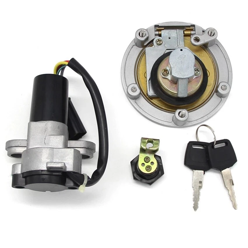 Ignition Switch Gas Cap tank Lock Keys Kit for Ducati ST3 1098 1198 1198S 848 EV Foto 2 de 4