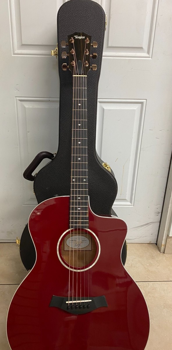 Taylor 214ce-Red DLX Grand Auditorium Acoustic-Electric