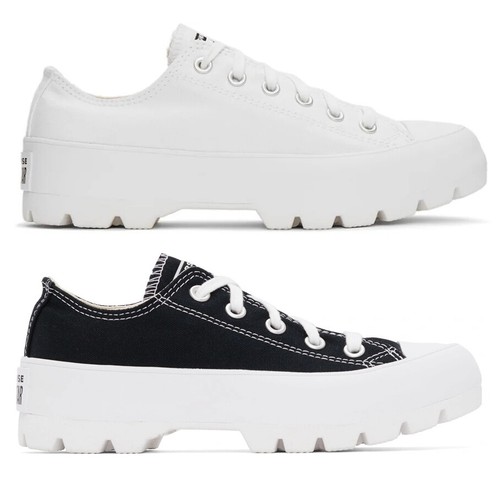Converse Lugged Low Top Platform Chunky Sneakers Shoes Women Cap Toe | eBay