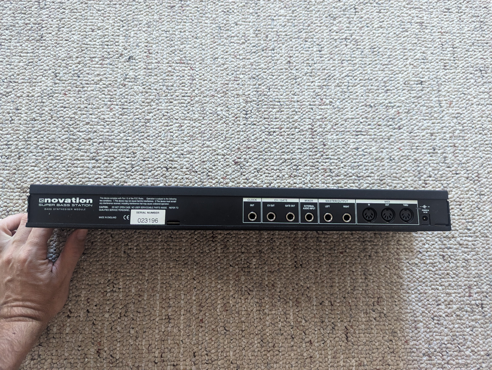 Novation Analog Bass Station Rack Excellent condition, Original Power Supply eBay