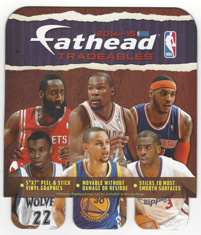 CALCOMANÍA RUSSELL WESTBROOK FATHEAD INTERCAMBIABLES OKC THUNDER UCLA BRUINS 2014-15 #18 Foto 3 de 4