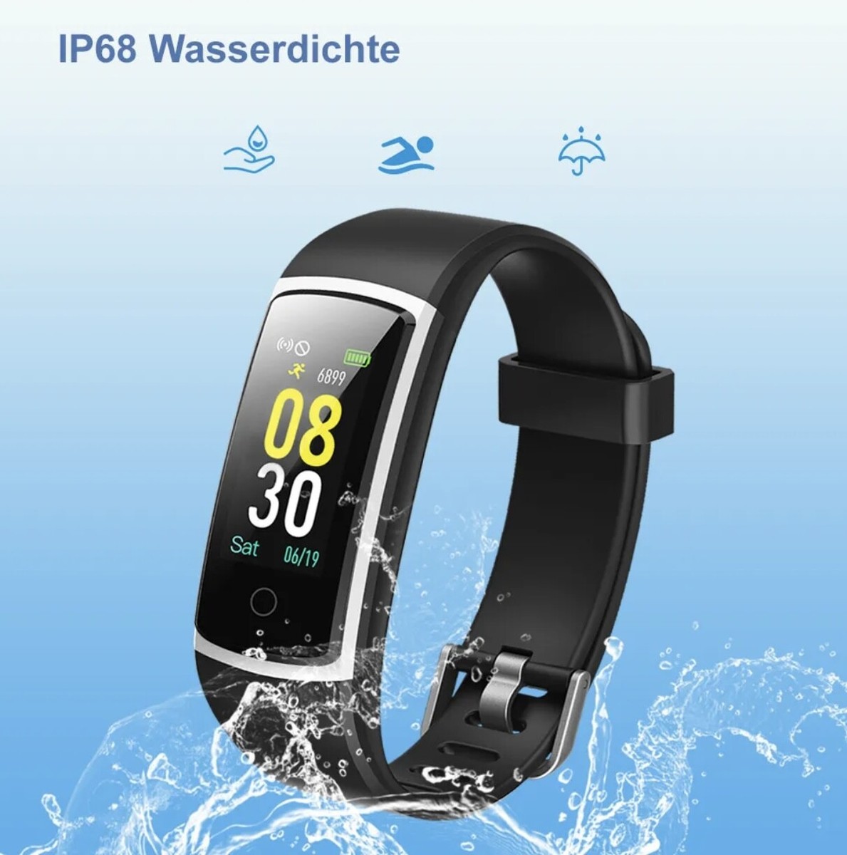 Ip68 Waterproof Yamay Fitness Tracker Ohne Bluetooth YAMAY SW336