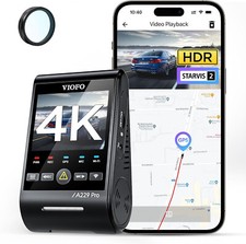 Vorne Dashcam Auto Sprachsteurung 5GHz Wi-Fi WLAN GPS Autokamera Parküberwachung