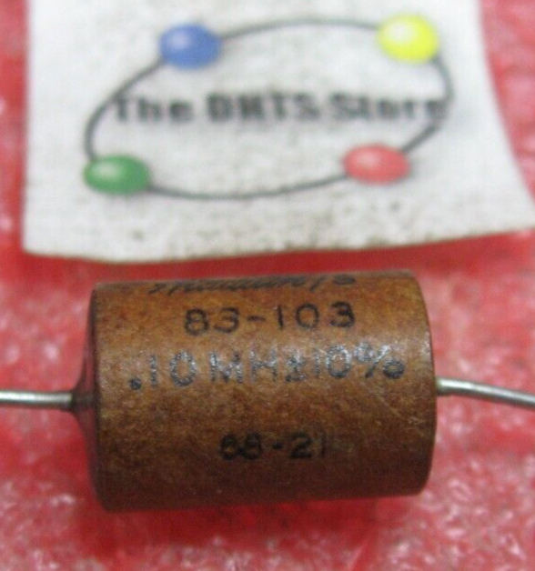 Coil Inductor .1mH 100uH 10% Aladdin 83-103 Axial - NOS Qty 1 | eBay